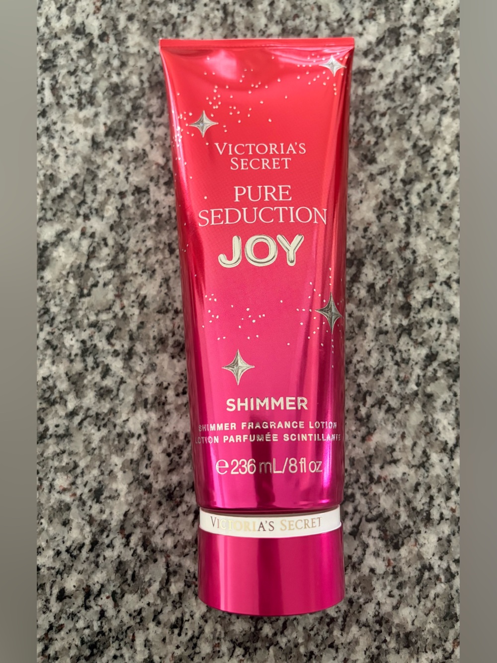 Victoria's Secret Pure Seduction Joy Shimmer Lotion - Metallic Hot Pink